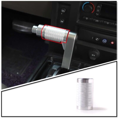 Fits 2003-2007 Hummer H2 Gear Shifter knob Lever Aluminum Alloy Cover Trim