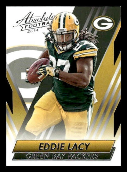 Eddie Lacy trading card