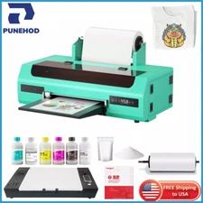 PUNEHOD A3+ L1800 DTF Printer Roller Version Transfer Printer for Textile