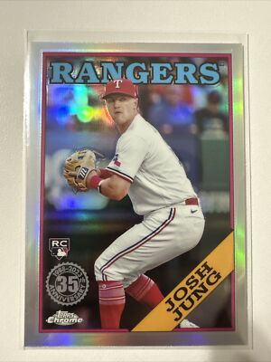 2023 Topps Chrome Update Josh Jung 1988 35th Anniversary #88CU-16 Texas Rangers