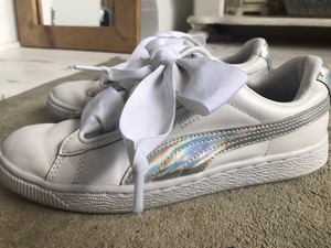 puma basket heart 4.5