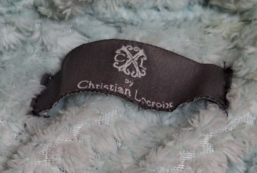 Albornoz de felpa Christian Lacroix verde menta talla única para la mayoría - Imagen 11 de 12