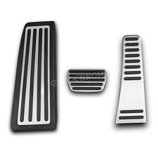 For Vovlo XC60 2018-2025 LHD AT Brake Gas Footrest Foot Pedal Covers Accelerator