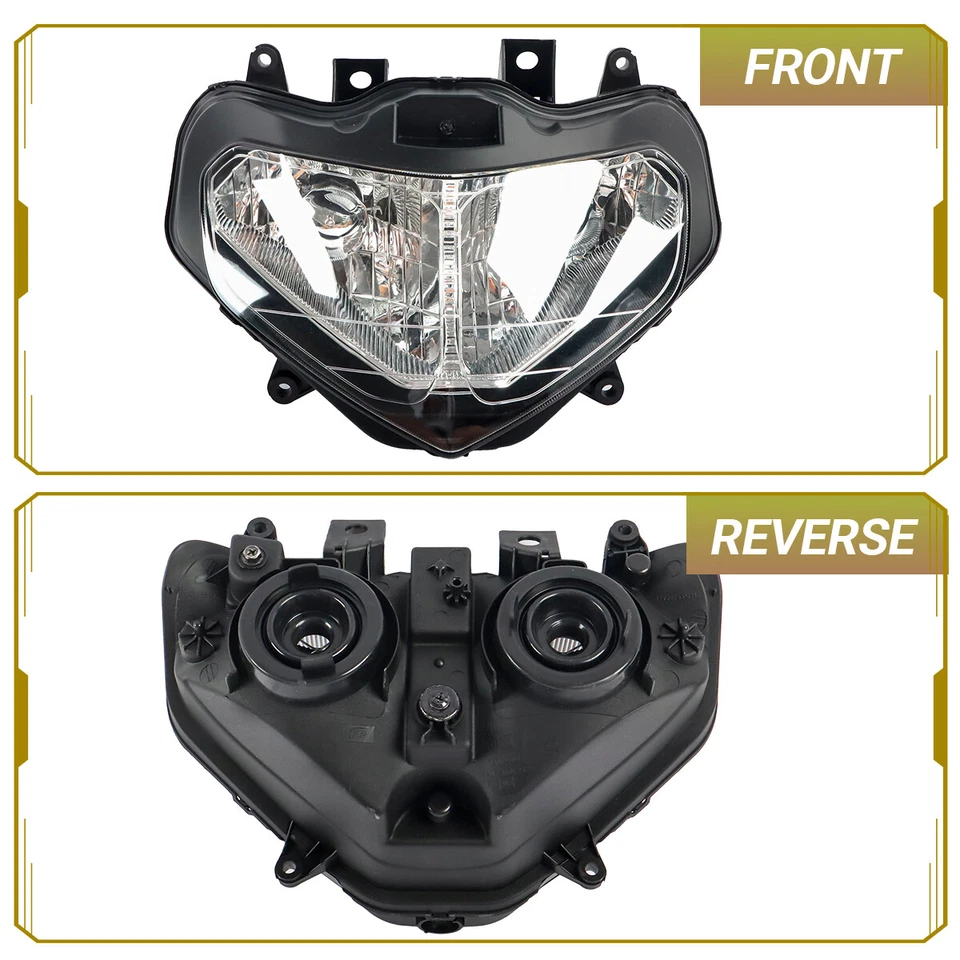 Front Light Headlight Head Lamp Assembly For Suzuki GSXR 600 GSXR 750 2001-2003 - Image 2 of 4
