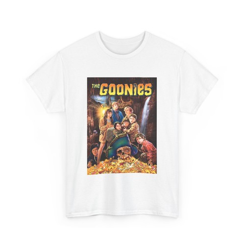 The Goonies Tshirt Vintage Movie Poster 90s Comedy Retro Unisex Heavy Cotton Tee - Picture 8 of 9