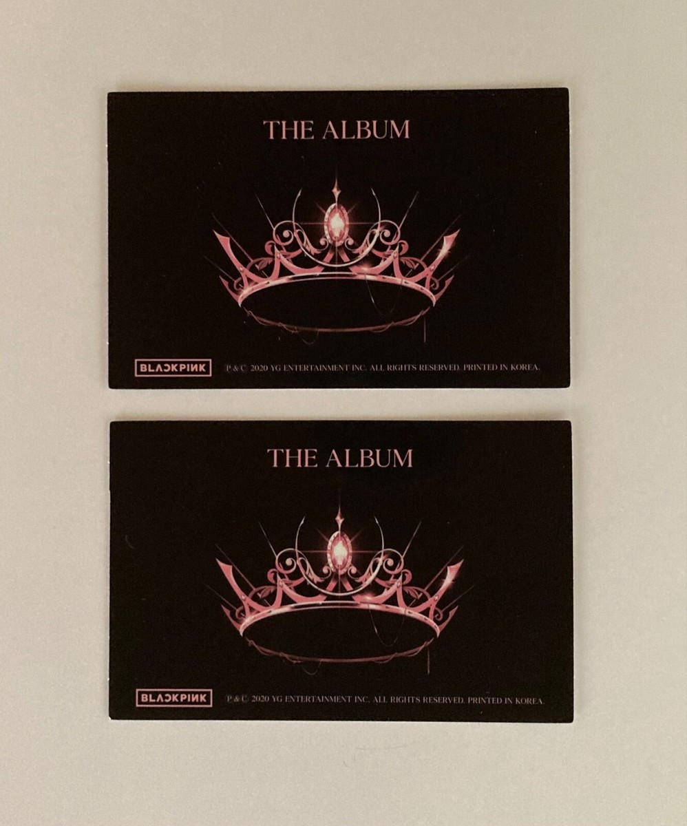 BLACKPINK The Album Target Official Exclusive Photocard | eBay