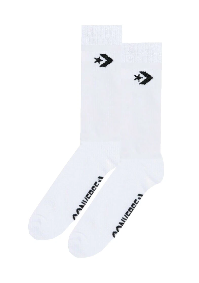 White converse sale socks