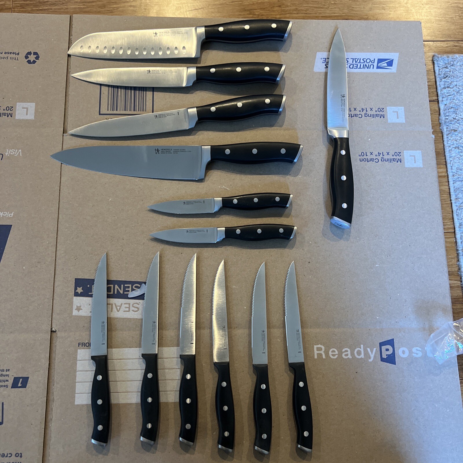 Zwilling J.A. Henckels knife 13 Piece Set Brand New knives eBay