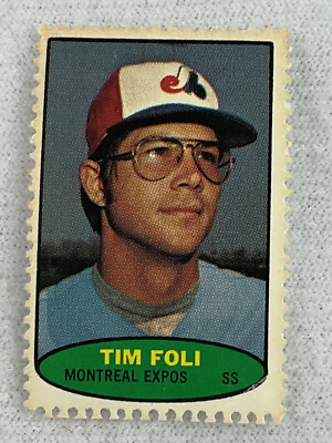 MLB 1974 Topps Baseball Stamp-Tim Foley, Montreal Expos