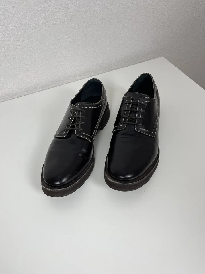 BRUNELLO CUCINELLI Zapatos Zapatos Zapatos Zapatos Cuero Mujer Marrón Talla 37/24,5 cm Foto 3 de 4