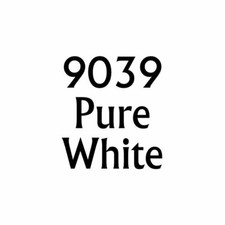 PURE WHITE Reaper Miniatures Master Series Paints REM09039 0.5 oz Bottle 