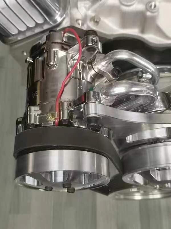 Chevy 350serpentine Pulley Kit Without Ac