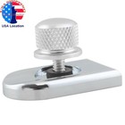 Chrome Cnc Rear Fender Seat Bolt Screw & Tab Cover For Harley Davidson 1996-2024