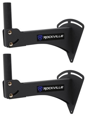 (2) Rockville Adjustable PA Wall Mount Brackets for Peavey IMPULSE 1012 Speakers