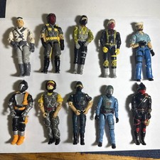 1980s ONLY~GI JOE 3.75 Figure Lot Of 10 Rare Men ARAH NICE ~ NO RESERVE