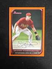 2008 Bowman - Stephen Drew #123 Orange /250