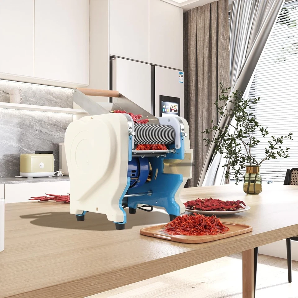 Tabakschneider 1mm Elektrische Shredder Schneidemaschine Chili Kräuterscheider - Bild 4 von 4