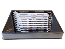 Snap On Tools Oexm710b 10 Piece Metric Flank Drive Combination Wrench Set New