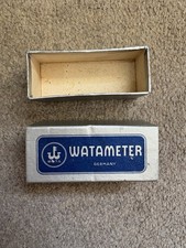 Vintage Watameter Empty Box