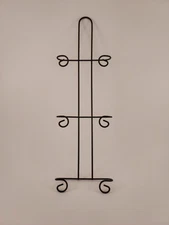 Metal Display Rack For Plates, Tiles, Art.