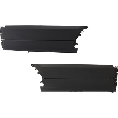 Bumper Face Bar Ends Extensions Set of 2 Rear Driver & Passenger Side Pair