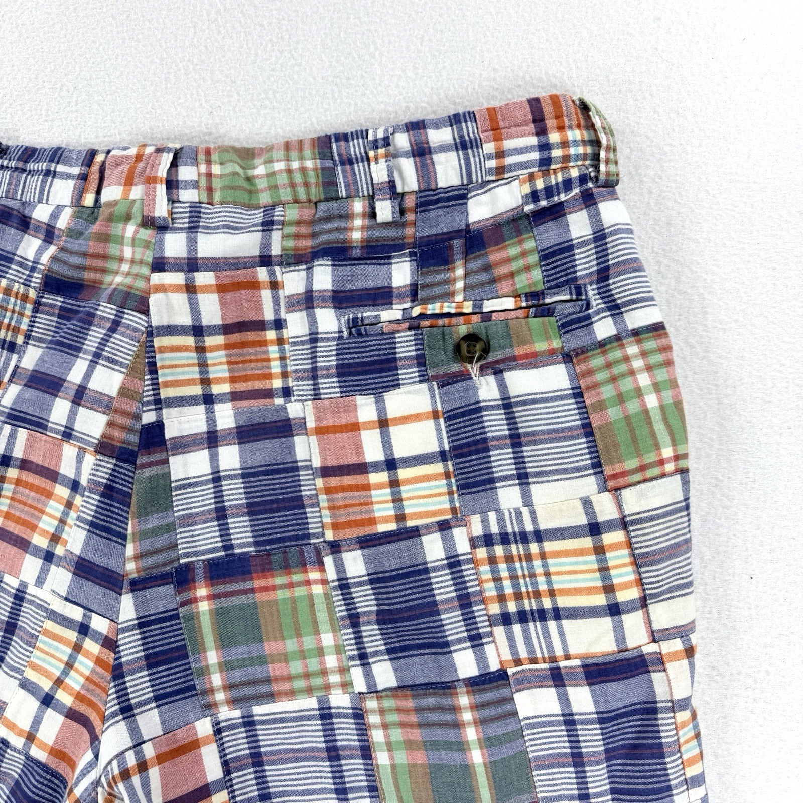 Mens Pendleton Patchwork Plaid Bermuda Shorts Mul… - image 7