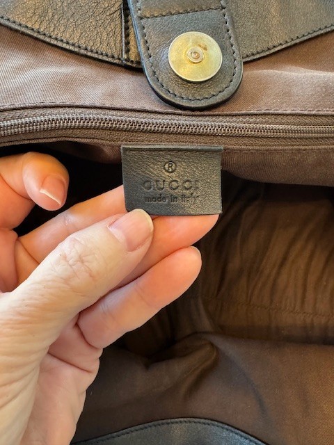 Authentic Large Gucci Monogram Sukey Shoulder Bag… - image 12