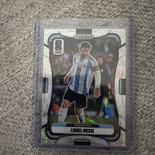 Lionel Messi 2026 Prizm FIFA World Cup World Cup Silver Wave Argentina #10 NM/M