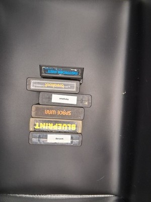 Lot of 6 Vintage Atari 2600 Video Game Cartridges - Astroblast, Breakout,...