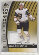 2017 SP Game Used Authentic Rookies Gold Jersey 118/399 Vadim Shipachyov #95 g8v