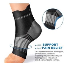 Plantar Fasciitis Socks 4 Pairs NEW