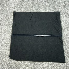 Lululemon Scarf Womens One Size Black Square Snap Button Neck Wrap Vinyasa