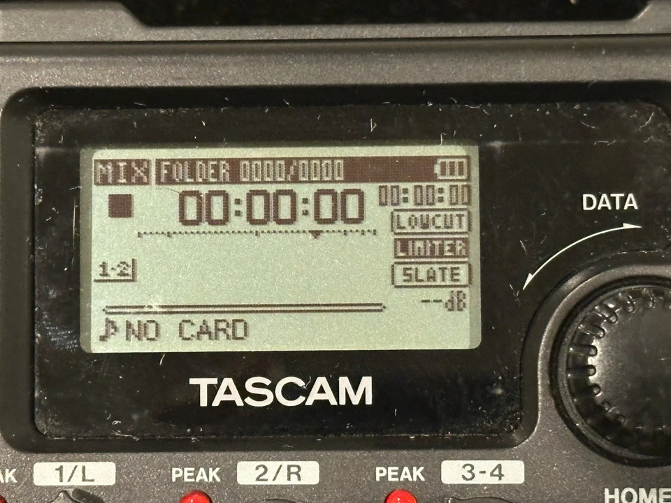 Grabadora PCM lineal digital Tascam DR-60D MK ll Foto 4 de 4