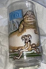 STAR WARS VINTAGE 1983 Burger King, Glass Return Of The Jedi, Coca-cola, JABBA
