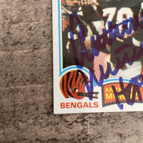 1982 Topps Anthony Munoz #51 Rookie RC HOF 98-No COA - Picture 5 of 7