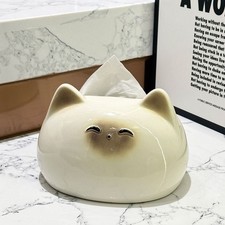 Tissue Box Exquisite Napkin Box Cute Tissue Organizer Cat Tissue Box Hotel US