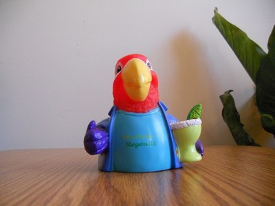 ''Tasting Away Again to Margarita-Bill'' Margaritaville Parrot Rubber Duck