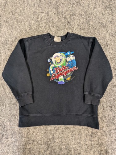 Vintage Buzz Lightyear Disney store exclusive sweatshirt Youth Size Medium - Picture 3 of 9