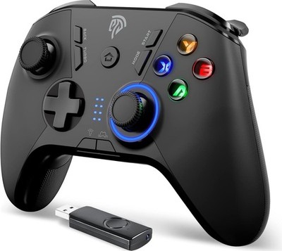 EasySMX 2.4G Wireless Gaming Controller for Windows PC, Steam Deck, PS3 & gun 