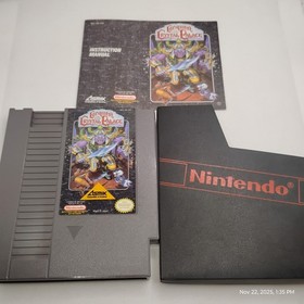 Conquest Of The Crystal Palace NES Game Manual & Sleeve Authentic Very Clean 