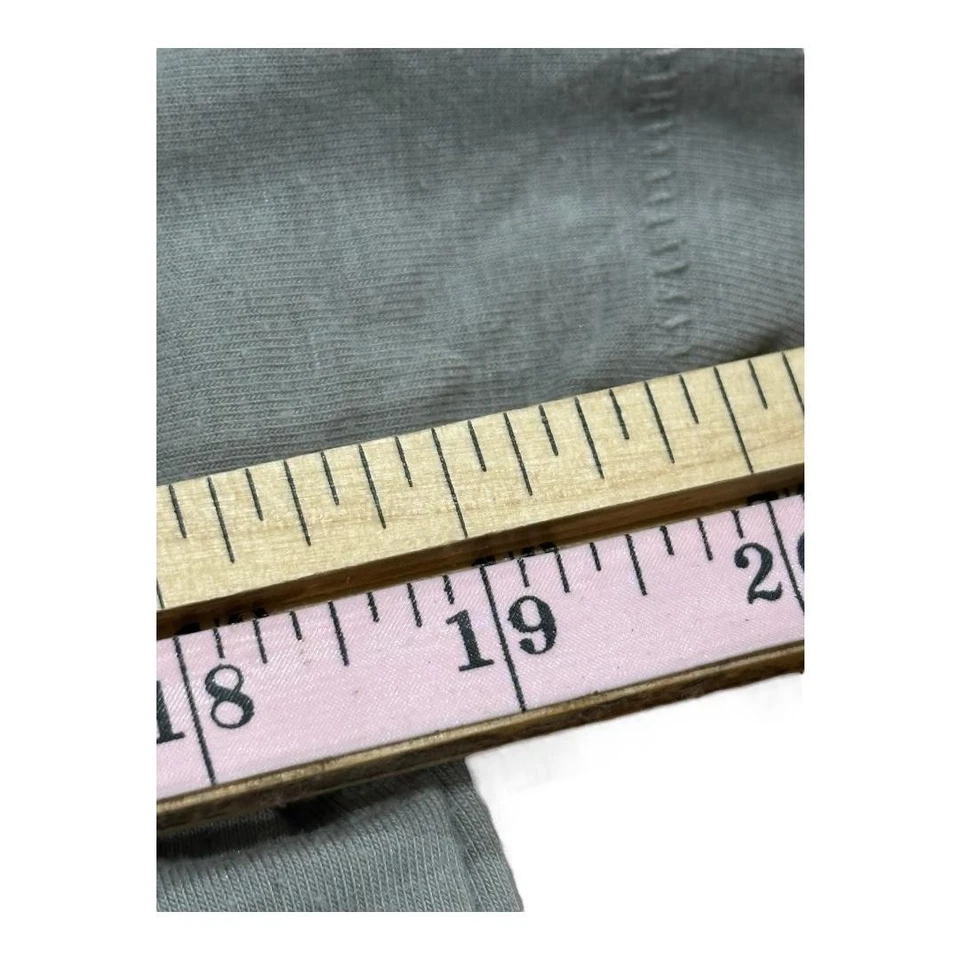 Camisa William Rast Para Hombres Mediana Gris Verde Pima Mezcla Modal Elastizada Cuello Redondo Camiseta Foto 4 de 4