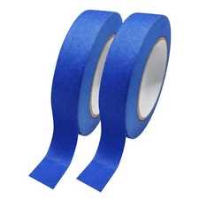 Blue Painters Tape, 0.98 Inch x 55Yards x 2 Rolls Masking Wall Paint... 
