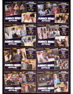 fotobuste AMICI MIEI ATTO III ugo tognazzi gastone moschin celi loy blier F263