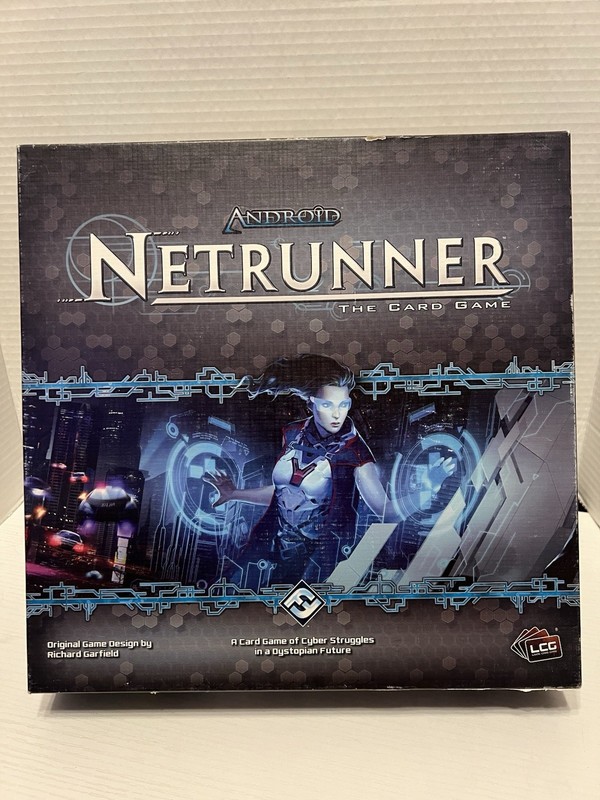 FFG Android Netrunner LCG Card Game Core Base Game Set - Complete - Excellent