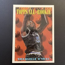 1993-94 Topps - Topps All-Rookie Team Shaquille O'Neal #152
