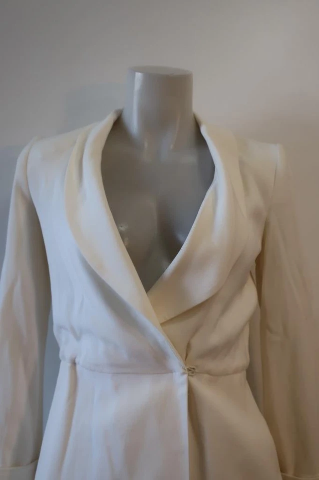 Chaqueta Blazer Mujer Alice + Olivia Marfil XS Foto 3 de 4