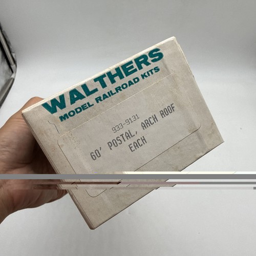 Kit de modelismo ferroviario Walthers 60' techo de arco postal #933-9131 de colección | Condition: New