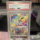 Pokémon TCG Radiant Eevee 092/??? CS5a CS Radiant Holo CN PSA 10 2024