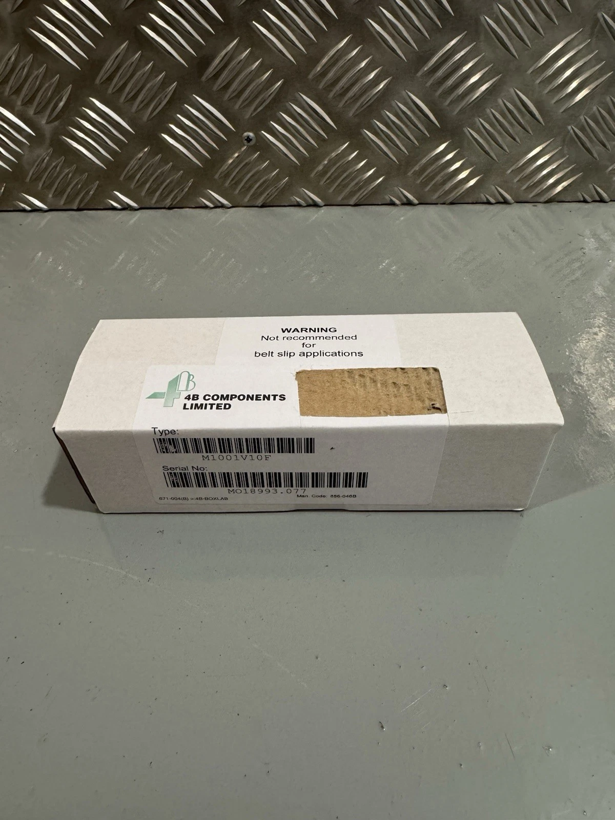 4B M100 Stopswitch M1001V10F Components Rotary Stopped Motion Monitor New