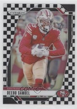 2024 Panini Prizm Black & White Checker Prizm Deebo Samuel #252 1jv4